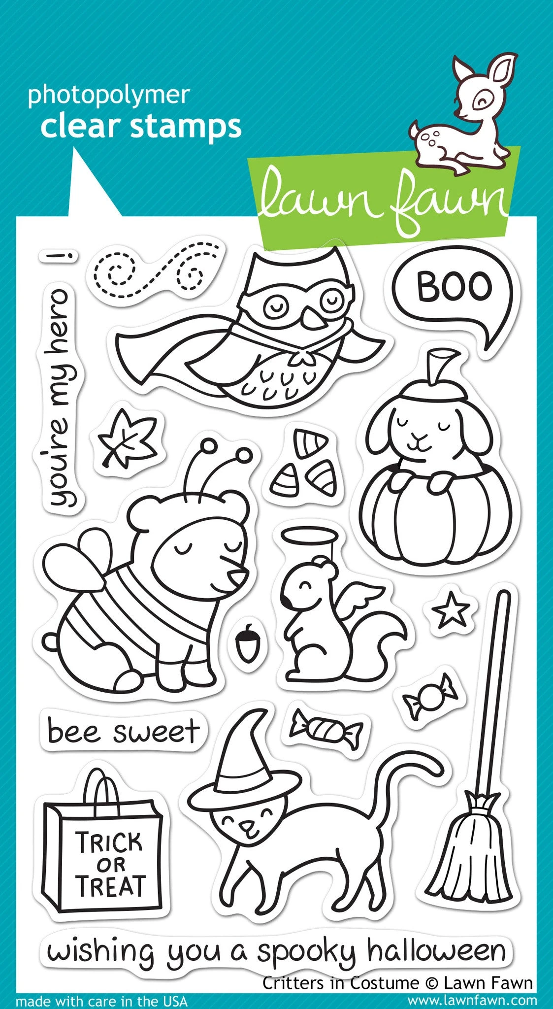 Critters In Costume - Lawn Fawn 1 Critters In Costume - Lawn Fawn