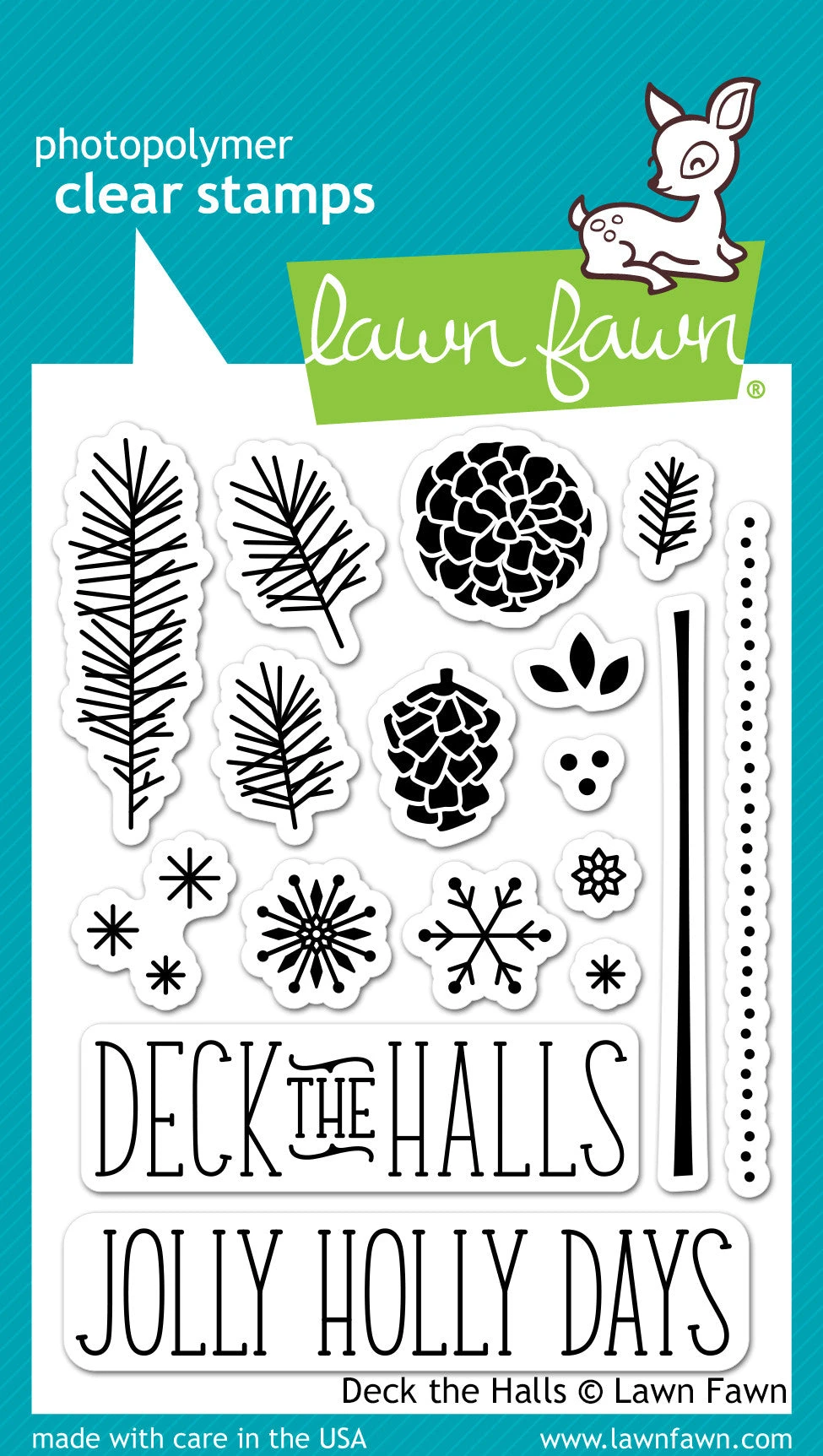 Deck The Halls - Lawn Fawn 1 Deck The Halls - Lawn Fawn