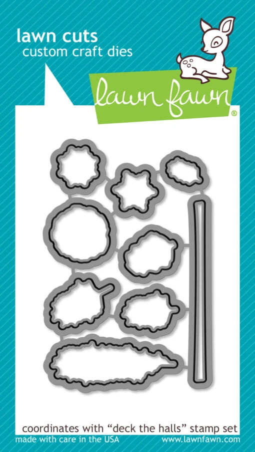 Deck The Halls Lawn Cuts - Lawn Fawn