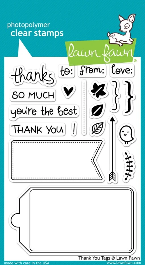 Thank You Tags - Lawn Fawn