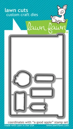 A Good Apple Lawn Cuts - Lawn Fawn