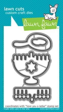 Love You A Latke Lawn Cuts