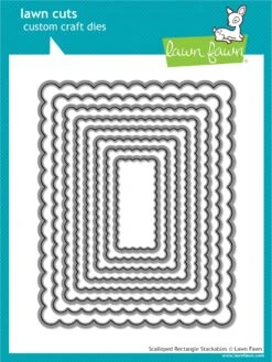 Scalloped Rectangle Stackables