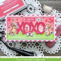 Lots Of Hearts Background Stencils -Craftora Sale Store LFLotsOfHeartsBkgrdStencil MeganQuinn 358613d6 3414 4b71 9537 2666674f43d7