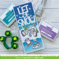 Snowflake Background Stencils -Craftora Sale Store LFSnowflakeBackgroundStencils MeganQuinn