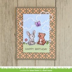 Fancy Lattice Backdrop -Craftora Sale Store LatticeBackdrop ButterflyKisses ChariMoss1