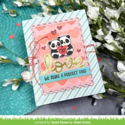 Layered Hearts Background Stencils -Craftora Sale Store LayeredHeartsBackgroundStencils IHeartPandas ScriptyLoveOutlineAddOn HenrysBuildASentimentLove LacyRectangleStackables ChariMoss o3