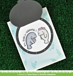 Lift The Flap Circles -Craftora Sale Store LiftTheFlapCircles PortholeFrames ShadowBoxCardOceanAddOn Manatee rific KristinClemence2 229e8e7b 0947 4b82 bfd6 bceb1248c805