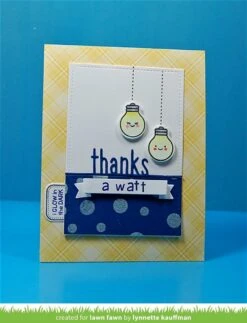Thanks Line Border -Craftora Sale Store LightsOut ThanksLineBorder LynnetteKauffman 1