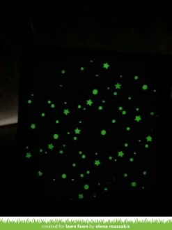 Glow-in-the-dark Embossing Powder 12 Glow-in-the-dark Embossing Powder -Craftora Sale Store LittleFireflies GlowInTheDarkEmbossingPowder LightsOut ElenaRoussakis2
