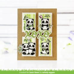 I Heart Pandas -Craftora Sale Store LittleLetter ScriptyXOXOOutline BambooStencil IHeartPandas MindyEggen1
