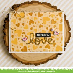 Lots Of Hearts Background Stencils -Craftora Sale Store LotsOfHeartsBackgroundStencil EliseConstable1