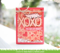 Lots Of Hearts Background Stencils -Craftora Sale Store LotsofHeartsStencil LatishaYoast