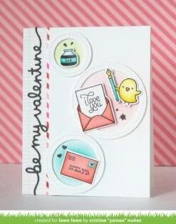 Be My Valentine Border -Craftora Sale Store LoveLetters BeMyValentineBorder CristinaNunez1 1