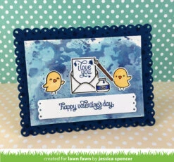 Love Letters -Craftora Sale Store LoveLetters FancyScallopedRectangle JessicaSpencer