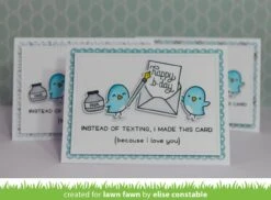 Love Letters -Craftora Sale Store LoveLetters FancyScallopedRectangles EliseConstable1