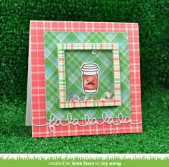 Fa La La La La Border -Craftora Sale Store LoveYouaLatte FaLaLaLaLaBorder IvyWong