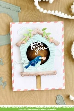 Magic Iris Birdhouse Add-on -Craftora Sale Store MagicIrisBirdhouse ElenaRoussakis1