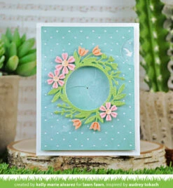 Magic Iris Floral Wreath Add-on -Craftora Sale Store MagicIrisFloralWreathAdd On KellyAlvarez Audrey1