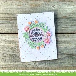 Magic Iris Floral Wreath Add-on -Craftora Sale Store MagicIrisFloralWreath MagicSpringMessages AudreyTokach