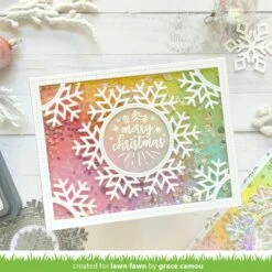 Magic Holiday Messages -Craftora Sale Store MagicIrisSnowflakeAddOn GraceCamou 1