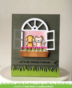 Grassy Border -Craftora Sale Store MeowYouDoin WonderfulWindow GrassyBorder AudreyTokach