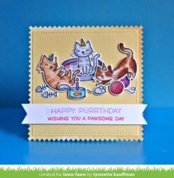 Meow You Doin' 35 Meow You Doin' -Craftora Sale Store MeowYouDoin ZigZagSquare LynnetteKauffman