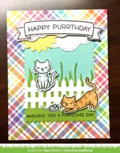 Meow You Doin' 29 Meow You Doin' -Craftora Sale Store MeowYouDoin ZigZagSquare Bannertastic LynnetteKauffman