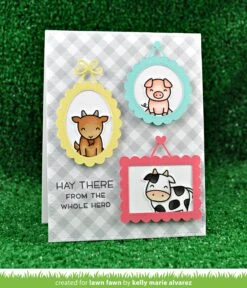 Hay There 23 Hay There -Craftora Sale Store MiniPictureFrames HayThere KellyAlvarez