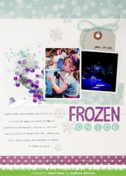 Mini Snowflakes -Craftora Sale Store MiniSnowflakes Bokeh PolkaInTheDark MelissaStinson1