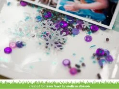 Mini Snowflakes -Craftora Sale Store MiniSnowflakes Bokeh PolkaInTheDark MelissaStinson2