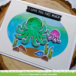 Ocean Wave Stencils -Craftora Sale Store OceanWaveStencils OceanShell fie EliseConstable2