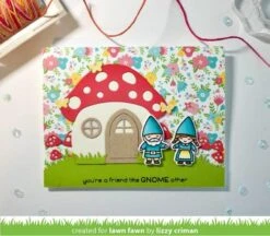 Mushroom Border -Craftora Sale Store OhGnome MushroomHouse LizzyCriman2