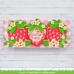 Outside In Stitched Strawberry 22 Outside In Stitched Strawberry -Craftora Sale Store OutsideInStitchedStrawberry StitchedStrawberryFrame MarineSimon01