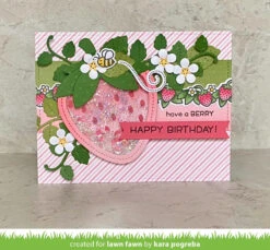 Berry Special -Craftora Sale Store OutsideInStitchedStrawberry StrawberryFrame BerrySpecial KaraPogreba1