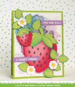 Outside In Stitched Strawberry 19 Outside In Stitched Strawberry -Craftora Sale Store OutsideInStitchedStrawberry StrawberryPatchDies Yainea01