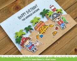 Sandy Beach Accents -Craftora Sale Store PalmTreeBorder SandyBeachAccents ChariMoss2