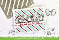 Penguin Party -Craftora Sale Store PeppermintStripesBackdrop ElenaRoussakis 90b7ae80 ac2d 469f becd de86e930b86c