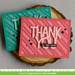 Giant Thank You -Craftora Sale Store PeppermintStripesBackdrop GiantThankYou EliseConstable1 1