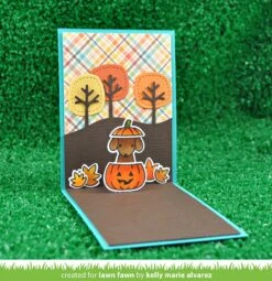 Happy Howloween -Craftora Sale Store PerfectlyPlaidFall SimplePopUps HappyHowloween StitchedTreeBorders KellyAlvarez