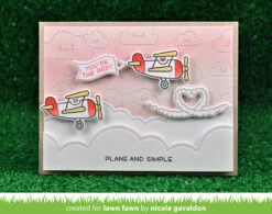 Plane And Simple -Craftora Sale Store PlaneAndSimple StitchedCloudBackdrop NicoleGavaldon