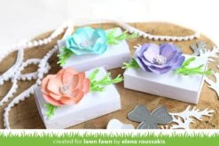 Pretty Poppies - Lawn Fawn -Craftora Sale Store PrettyPoppies FancyBox ElenaRoussakis1 1