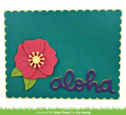 Scripty Aloha -Craftora Sale Store PrettyPoppies ScriptyAloha IvyWong
