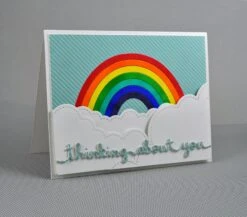 Puffy Cloud Borders 19 Puffy Cloud Borders -Craftora Sale Store PuffyCloudBorders Rainbow ThinkingAboutYouBorder KristinFiore