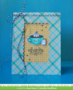 Pumpkin Spice -Craftora Sale Store PumpkinSpice OutsideInStitchedScallopedRectangle LynnetteKauffman