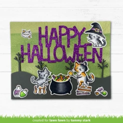 Giant Happy Halloween -Craftora Sale Store PurrfectlyWicked PurrfectlyWickedAddOn GiantHappyHalloween TammyStark
