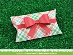 Put A Bow On It -Craftora Sale Store PutaBowonIt PerfectlyPlaidChristmas PillowBox ChiliPeppercardstock KellyAlvarez