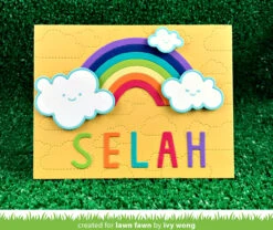 Rainbow -Craftora Sale Store Rainbow SimplePuffyClouds SimplePuffyCloudFrames Finley sABCs StitchedCloudBackdrop IvyWong1