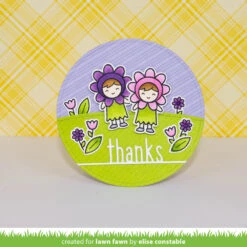 Thanks Line Border -Craftora Sale Store ReallyRainbow ThanksLineBorder EliseConstable1