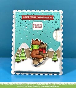 Reveal Wheel Holiday Sentiments -Craftora Sale Store RevealWheelHolidaySentiments WinterSkies LynnetteKauffman